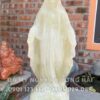 Tượng Đức mẹ cao 20cm đá ngọc Pakistan