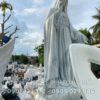 Tượng Đức mẹ Fatima đá trắng