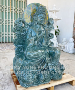 Tượng Quan âm bồ tát đá ngọc Ấn độ