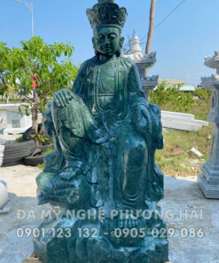 Tượng Phật quan âm tự tại đá Ấn Độ