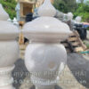 Đèn thờ trụ tròn chạm khắc